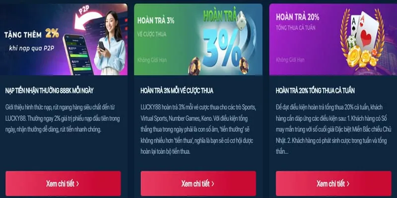 Hoàn trả hàng ngày j88dl không giới hạn